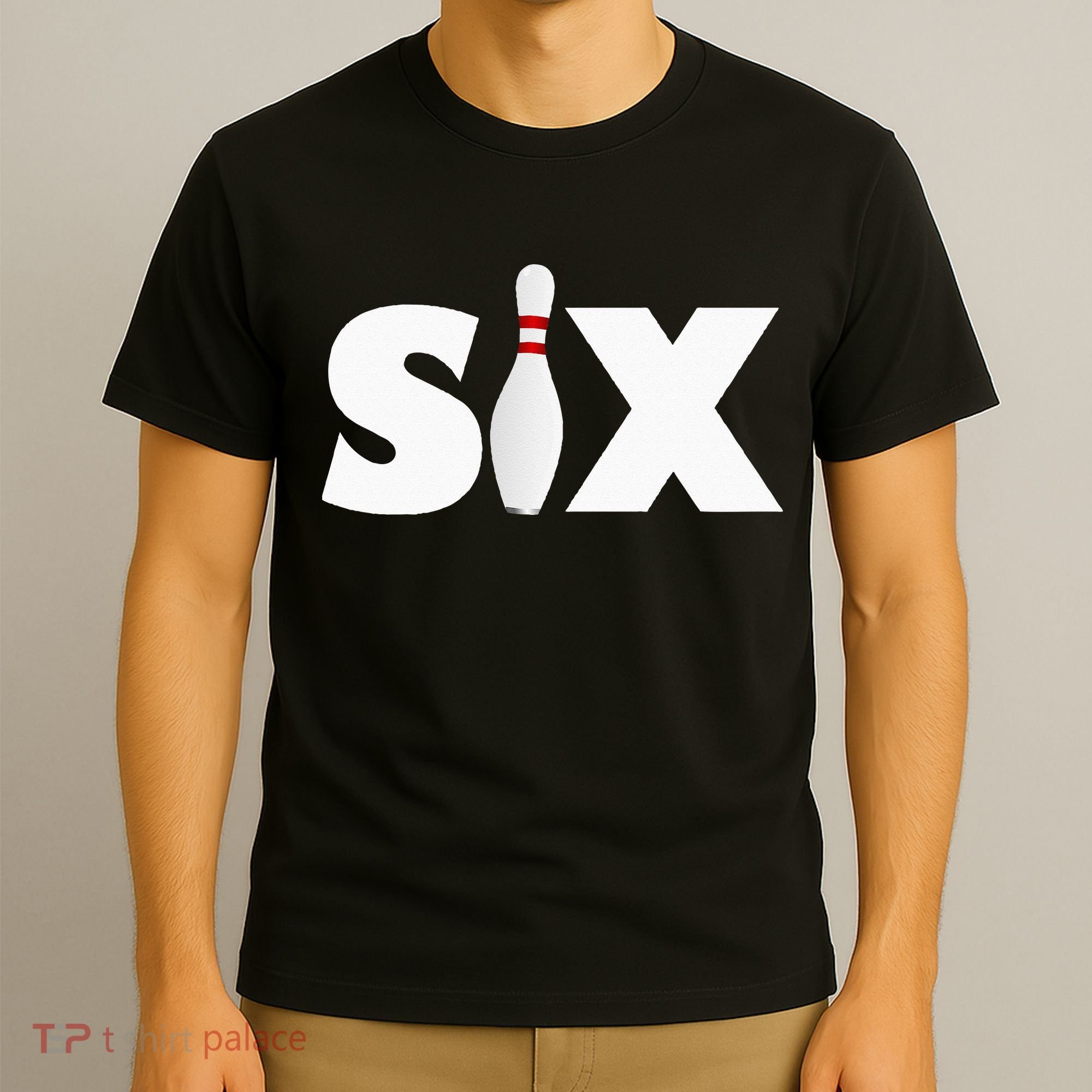 6th Birthday Six 6 Years Old Bowling Party 2013 Birthday T-Shirt