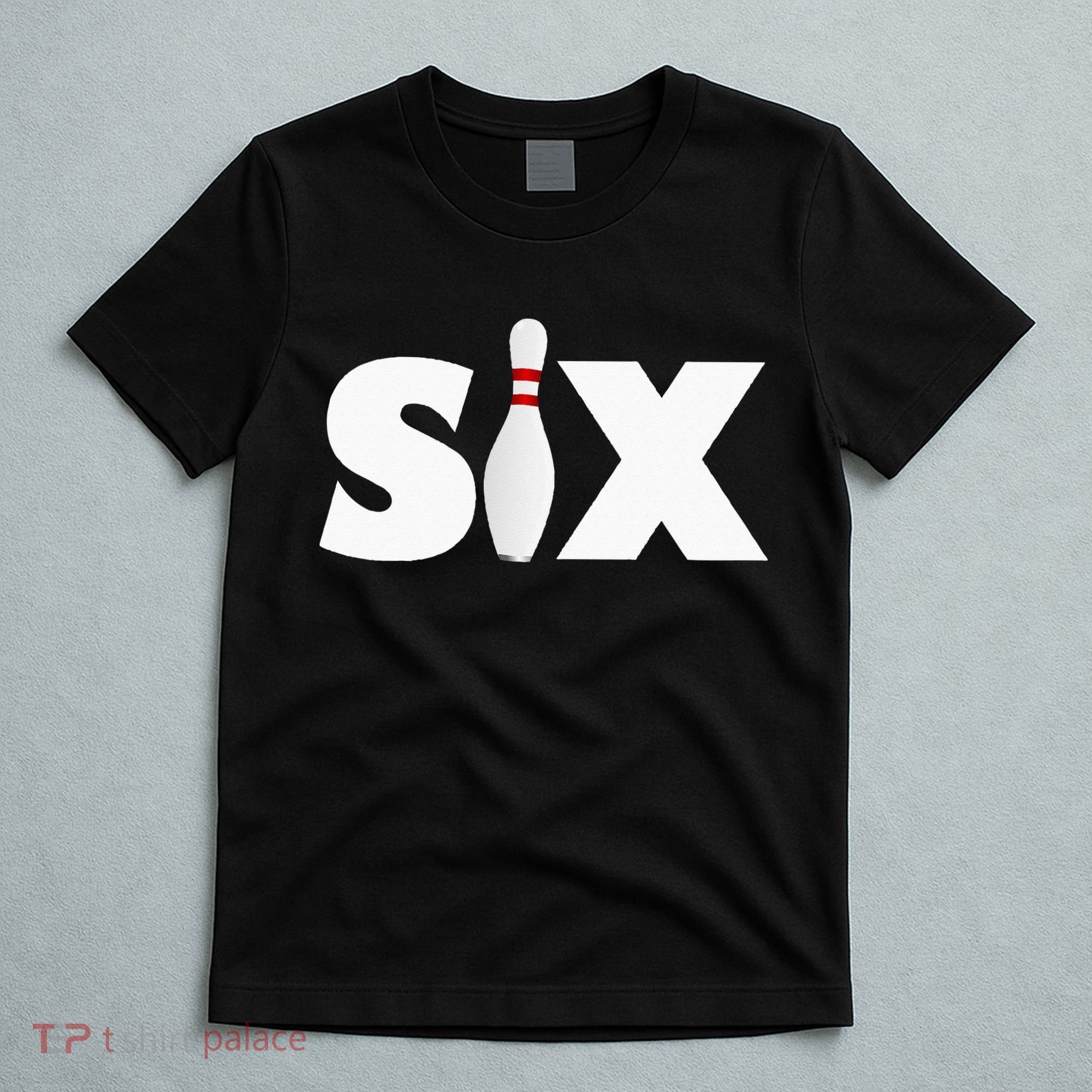 6th Birthday Six 6 Years Old Bowling Party 2013 Birthday T-Shirt