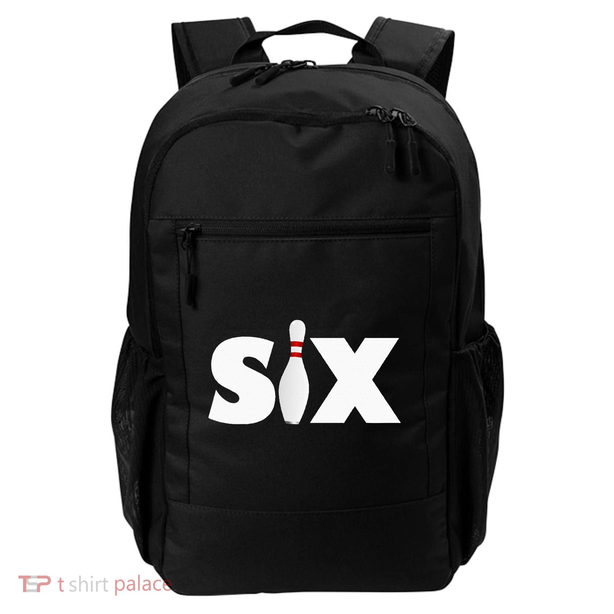 6th Birthday Six 6 Years Old Bowling Party 2013 Birthday Backpack