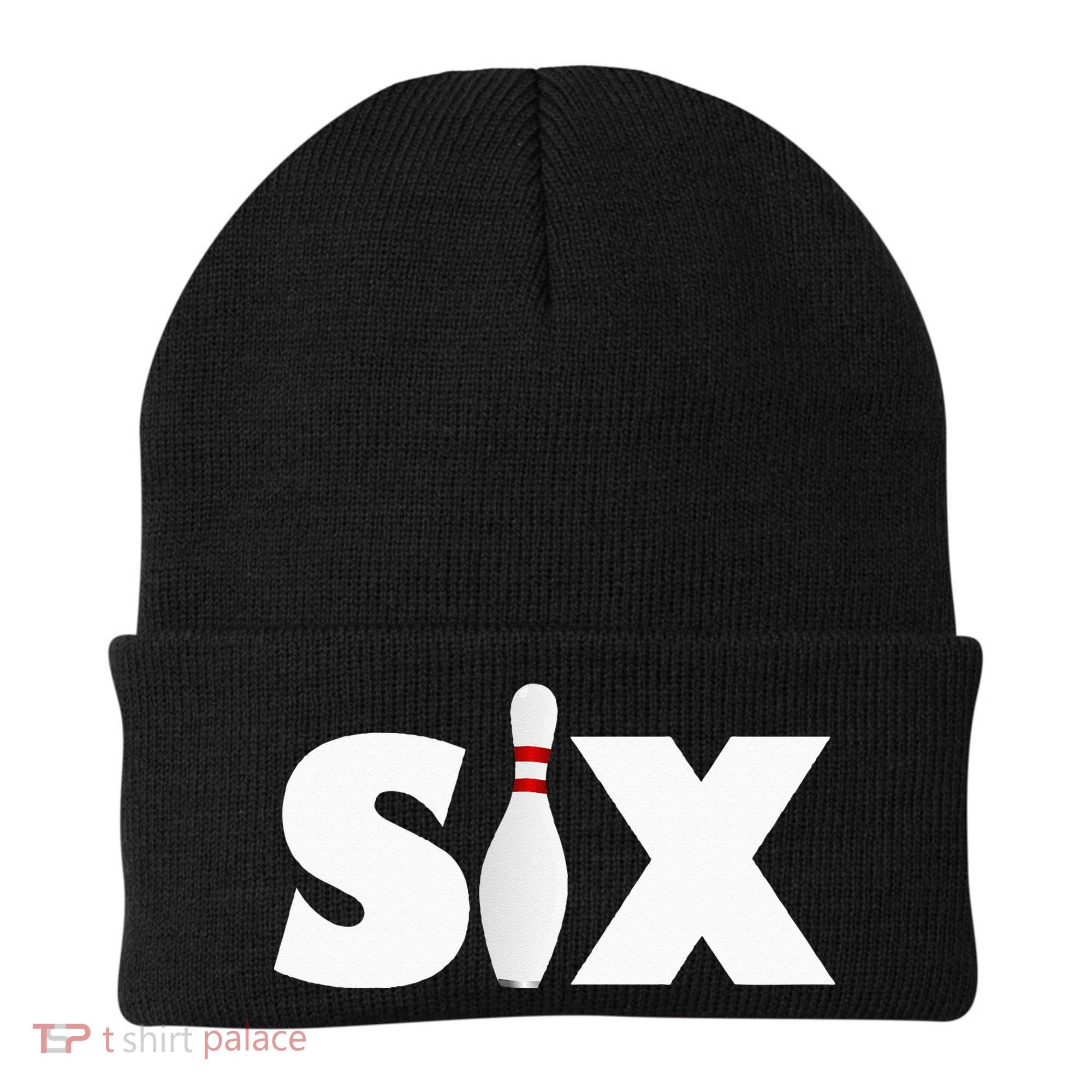 6th Birthday Six 6 Years Old Bowling Party 2013 Birthday Beanie