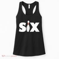 6th Birthday Six 6 Years Old Bowling Party 2013 Birthday Women's Tank Top thumb 0