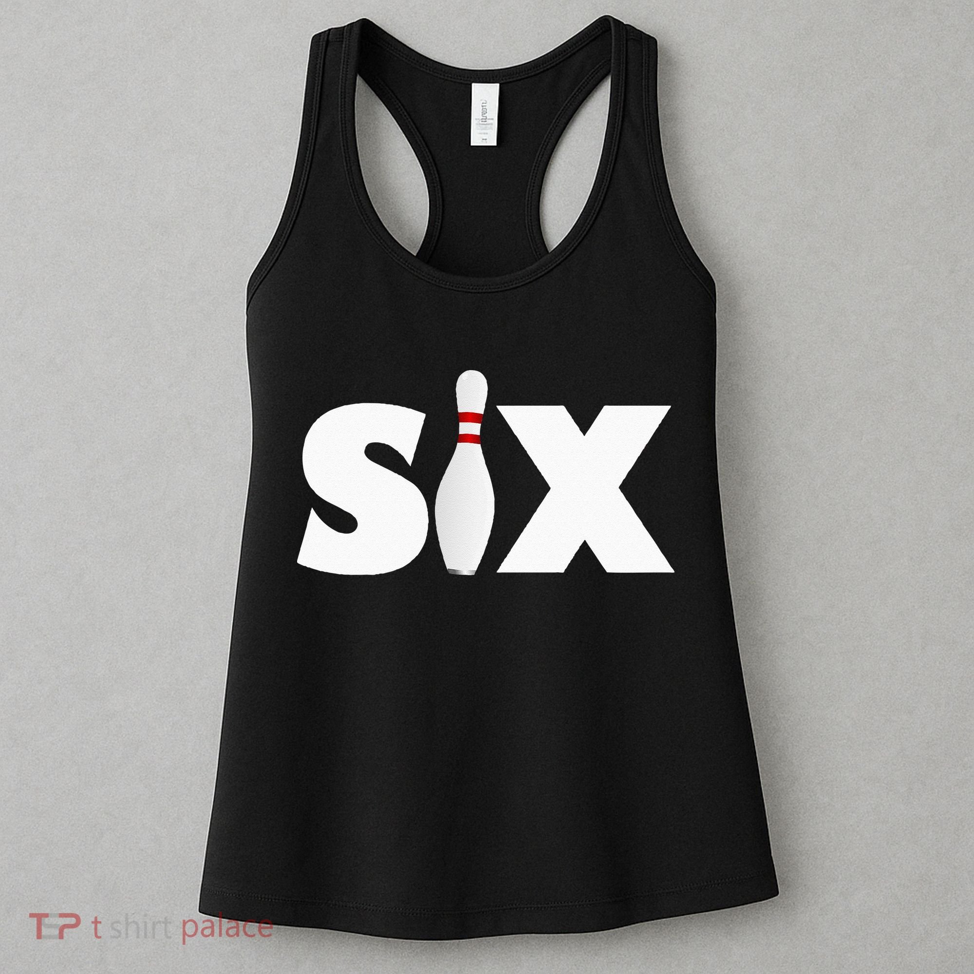 6th Birthday Six 6 Years Old Bowling Party 2013 Birthday Women's Tank Top