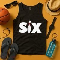6th Birthday Six 6 Years Old Bowling Party 2013 Birthday Tank Top thumb 4