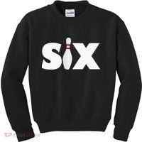 6th Birthday Six 6 Years Old Bowling Party 2013 Birthday Kids Sweatshirt thumb 0