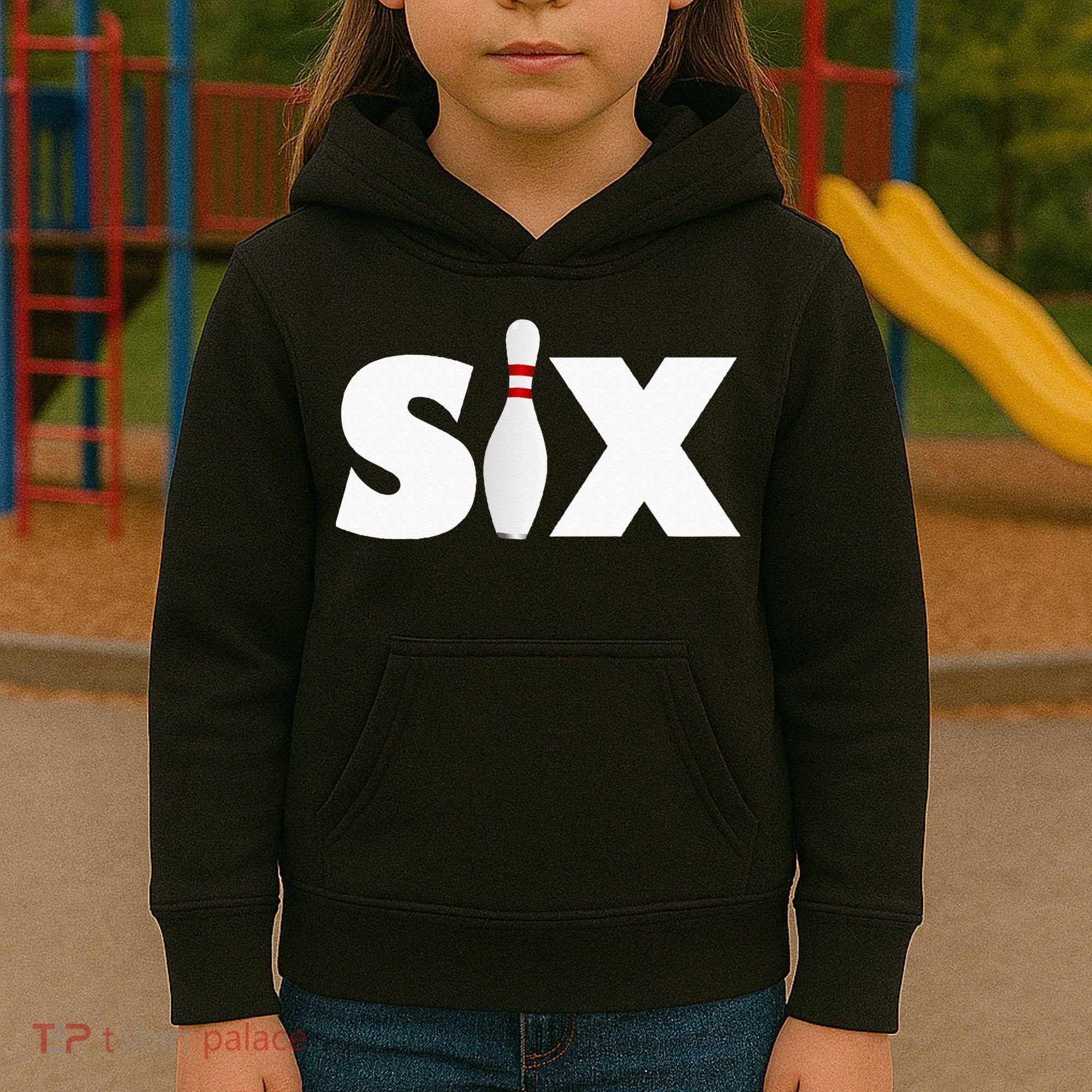6th Birthday Six 6 Years Old Bowling Party 2013 Birthday Kids Hoodie