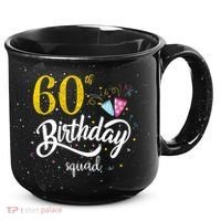 60th Birthday Squad 60 Party Crew Group Friends BDay Gift 15oz Campfire Ceramic Mug thumb 0