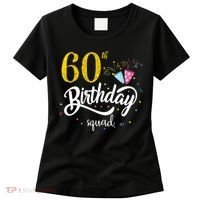 60th Birthday Squad 60 Party Crew Group Friends BDay Gift Women's T-Shirt thumb 0