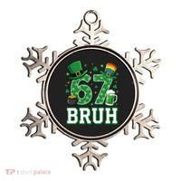 67 Bruh St Patrick’s Day 6-7 Funny Meme Ornament thumb 0