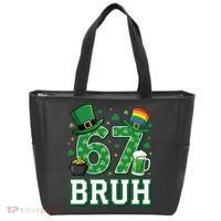 67 Bruh St Patrick’s Day 6-7 Funny Meme Tote Bag thumb 0