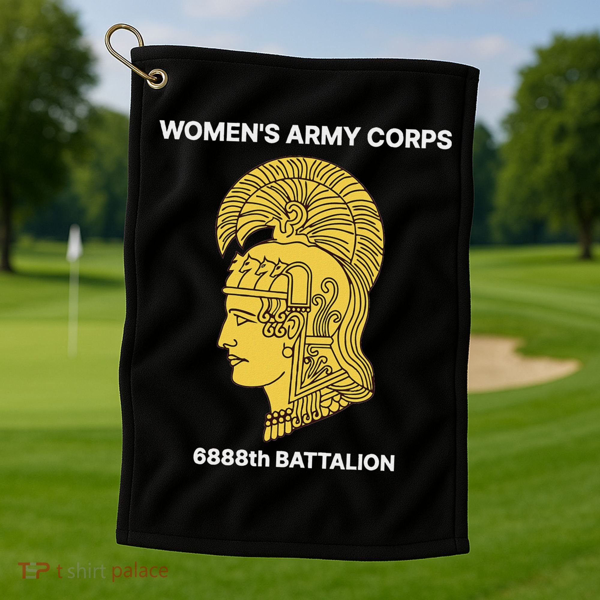 6888th Battalion Six Triple Eighth Black Female Wwii Heroes Golf Towel