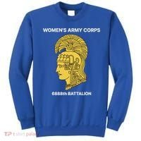 6888th Battalion Six Triple Eighth Black Female Wwii Heroes Sweatshirt thumb 0