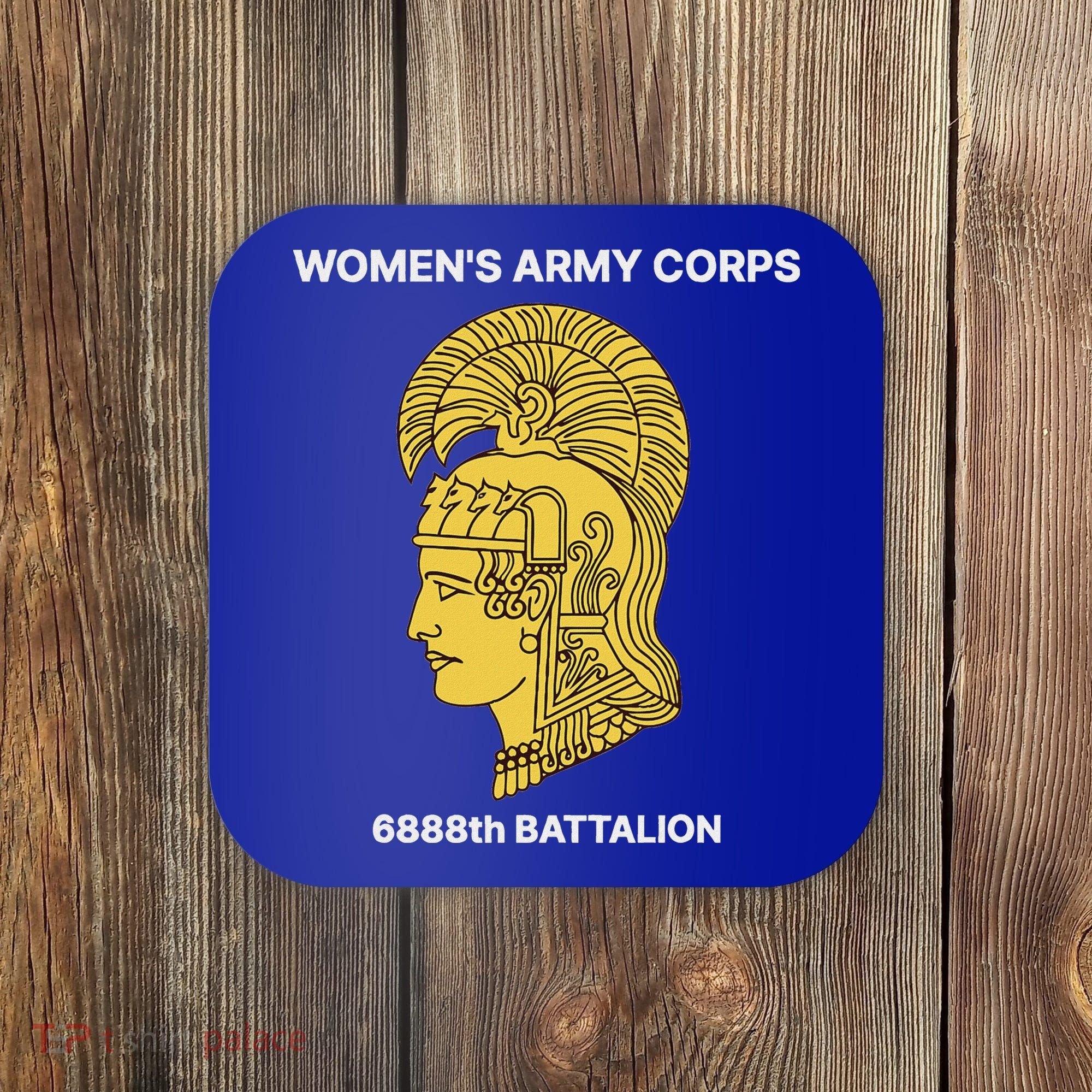 6888th Battalion Six Triple Eighth Black Female Wwii Heroes Coaster