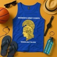6888th Battalion Six Triple Eighth Black Female Wwii Heroes Tank Top thumb 4