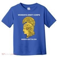 6888th Battalion Six Triple Eighth Black Female Wwii Heroes Toddler T-Shirt thumb 0
