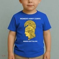 6888th Battalion Six Triple Eighth Black Female Wwii Heroes Toddler T-Shirt thumb 2