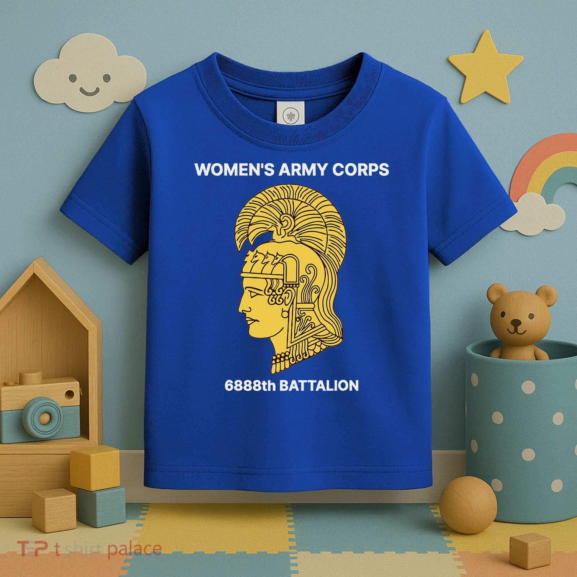 6888th Battalion Six Triple Eighth Black Female Wwii Heroes Toddler T-Shirt