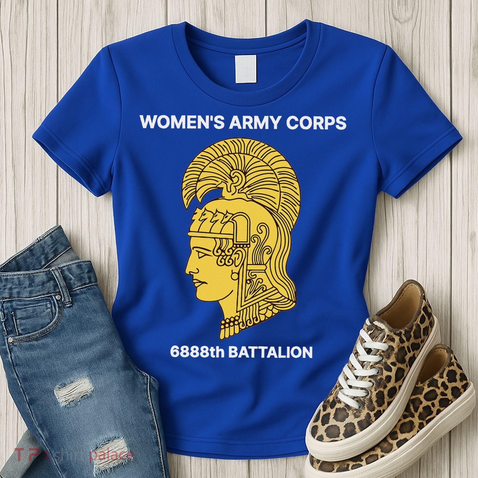 6888th Battalion Six Triple Eighth Black Female Wwii Heroes Women's T-Shirt