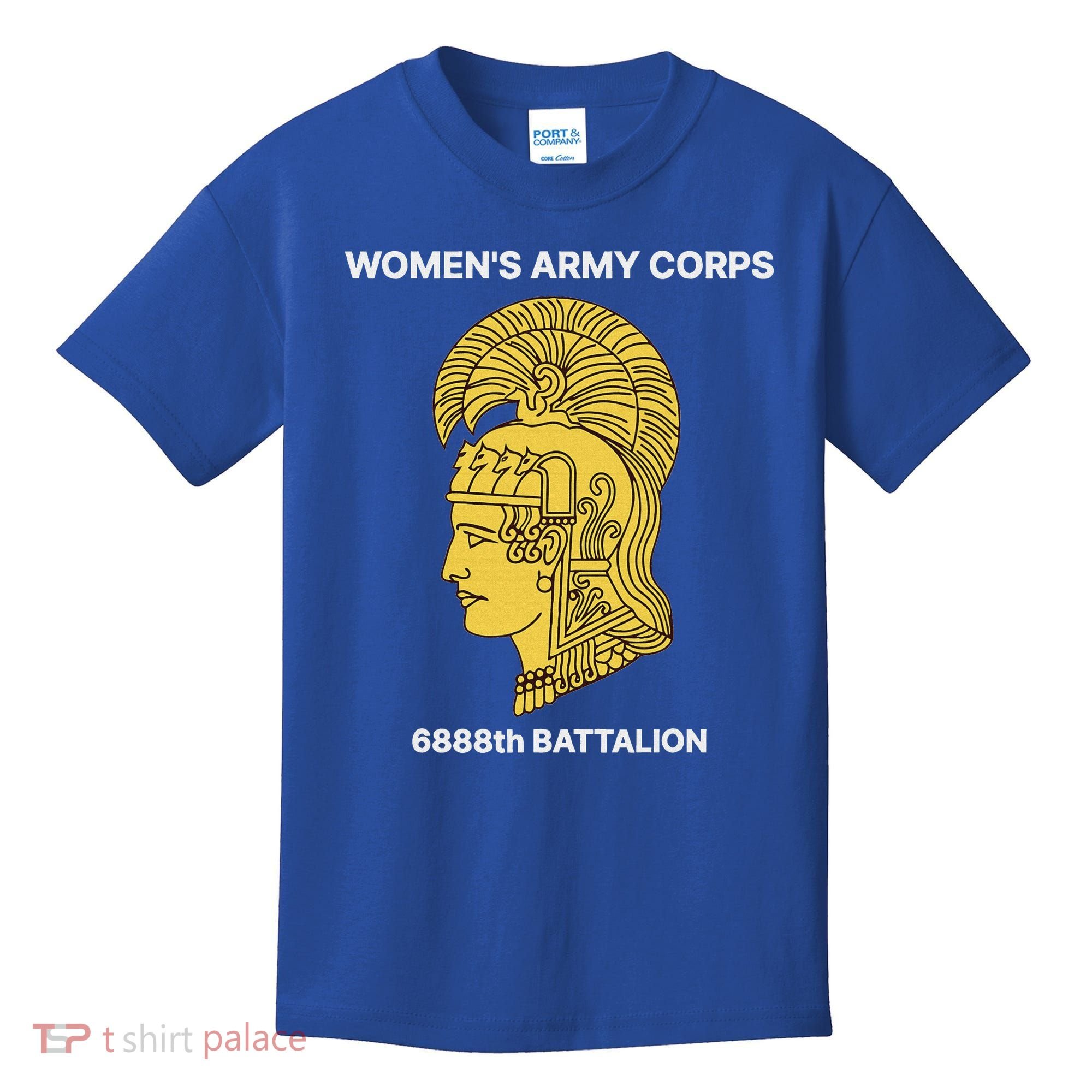 6888th Battalion Six Triple Eighth Black Female Wwii Heroes Kids T-Shirt