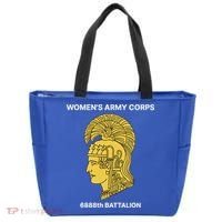 6888th Battalion Six Triple Eighth Black Female Wwii Heroes Tote Bag thumb 0