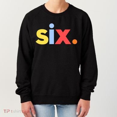 6th Birthday, Six Age 6 Gift Women's Sweatshirt