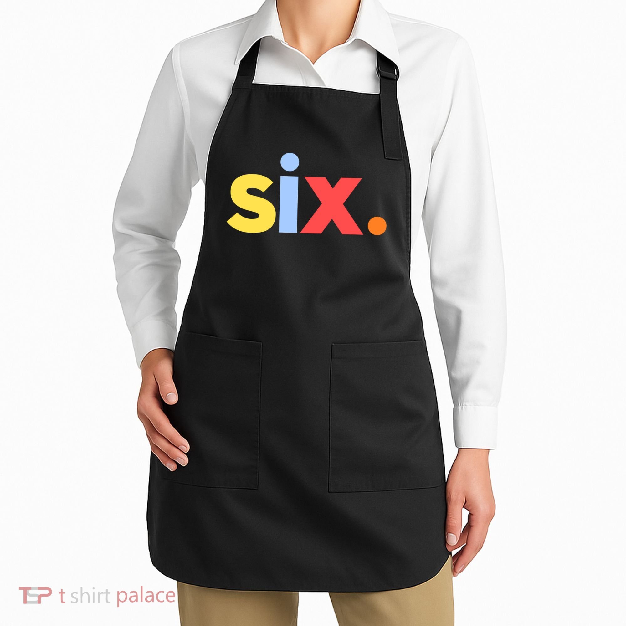 6th Birthday, Six Age 6 Gift Apron