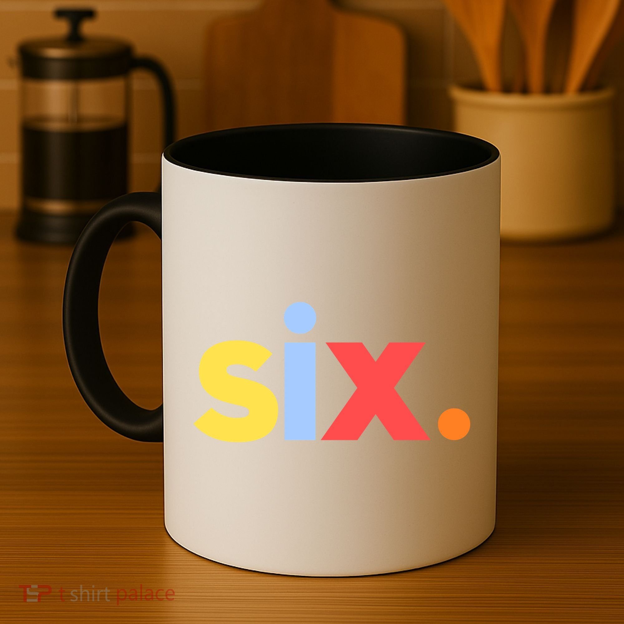 6th Birthday, Six Age 6 Gift Coffee Mug