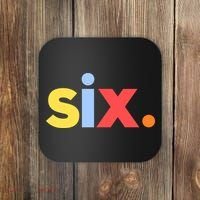 6th Birthday, Six Age 6 Gift Coaster thumb 0