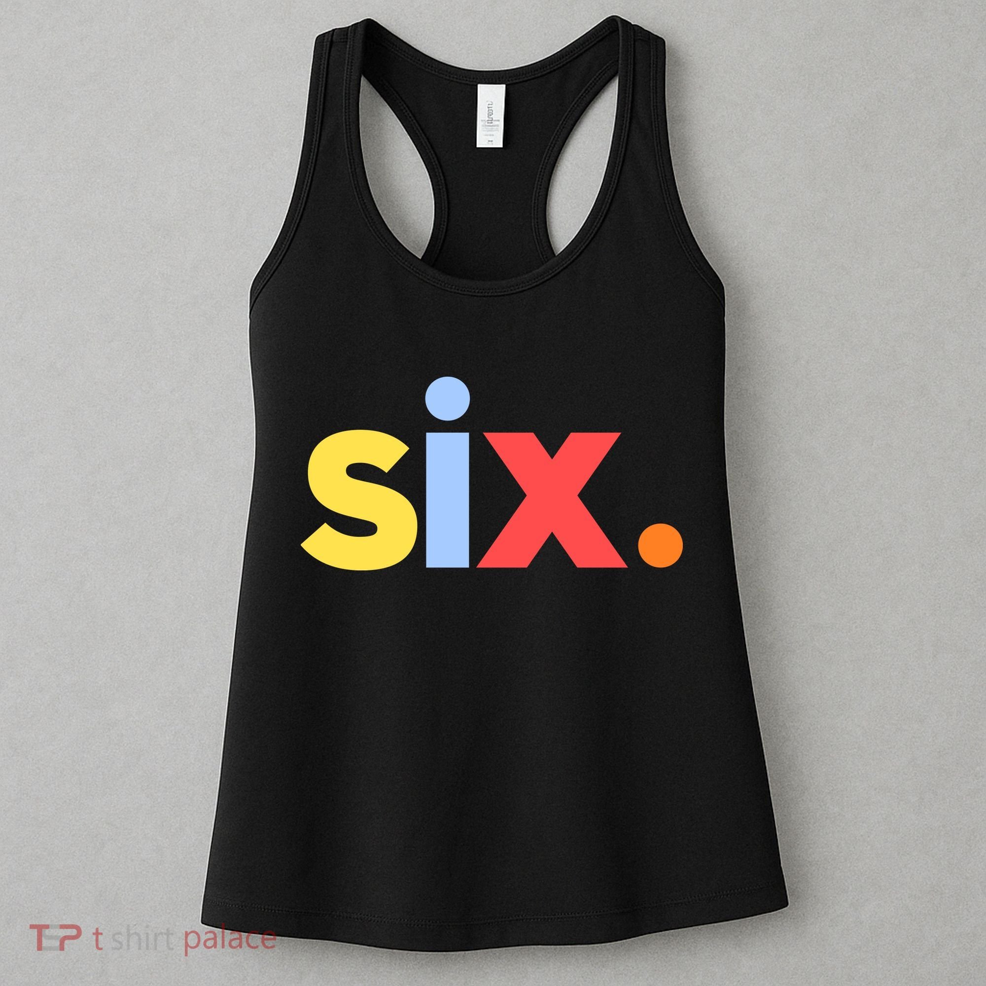 6th Birthday, Six Age 6 Gift Women's Tank Top