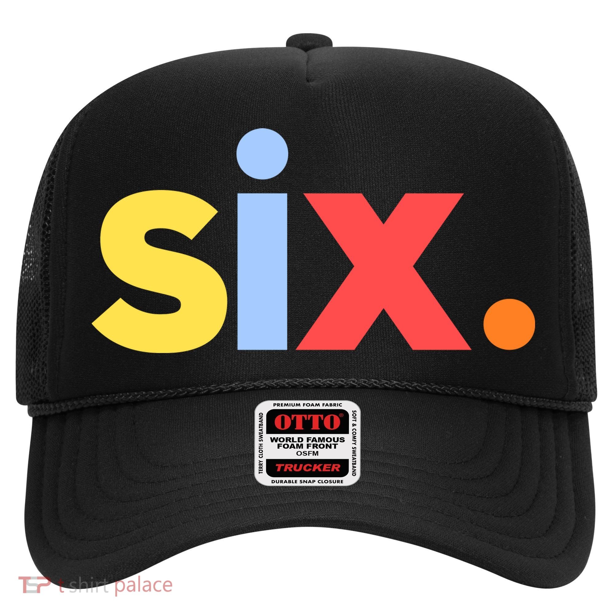 6th Birthday, Six Age 6 Gift Hat