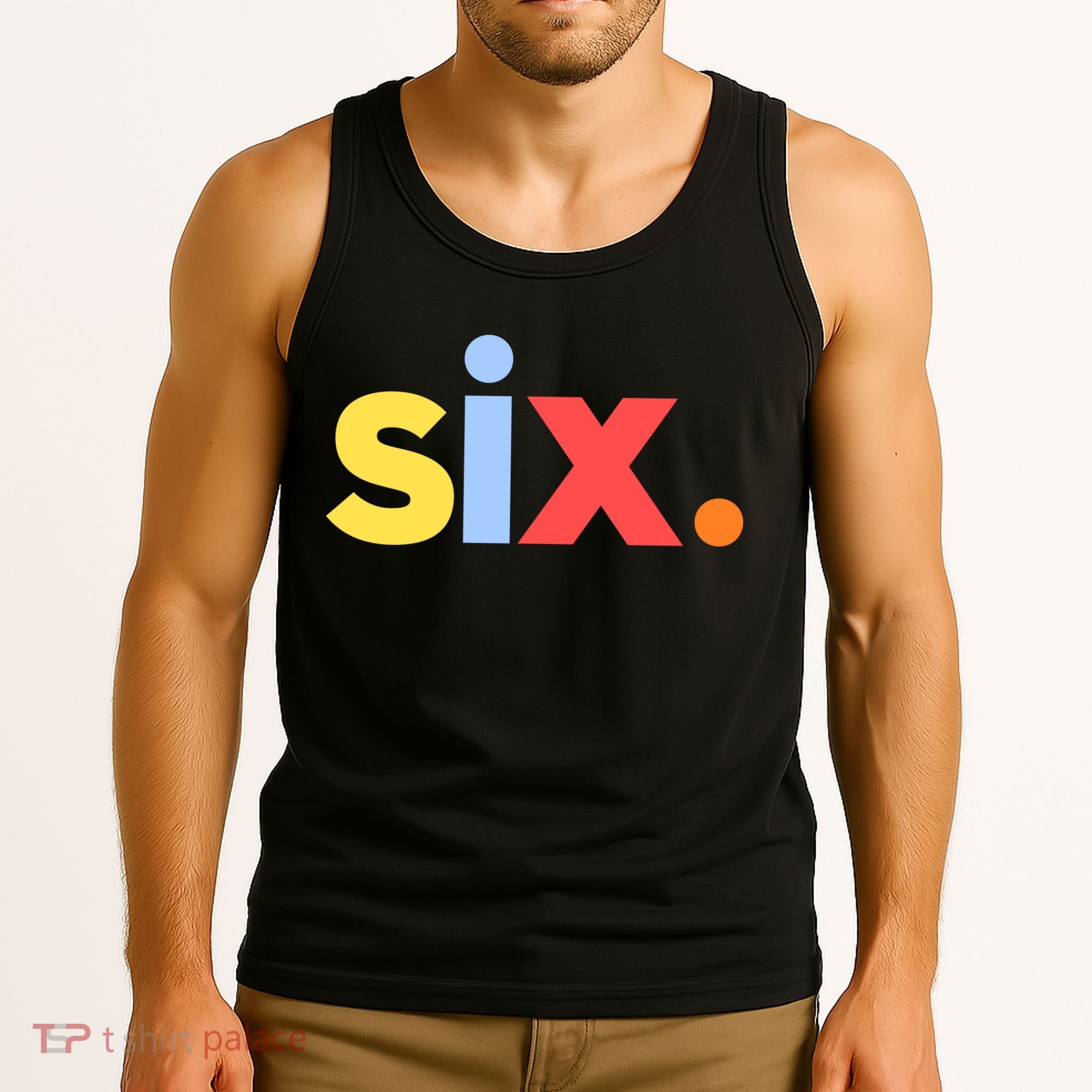 6th Birthday, Six Age 6 Gift Tank Top