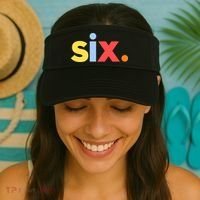6th Birthday, Six Age 6 Gift Visor thumb 2