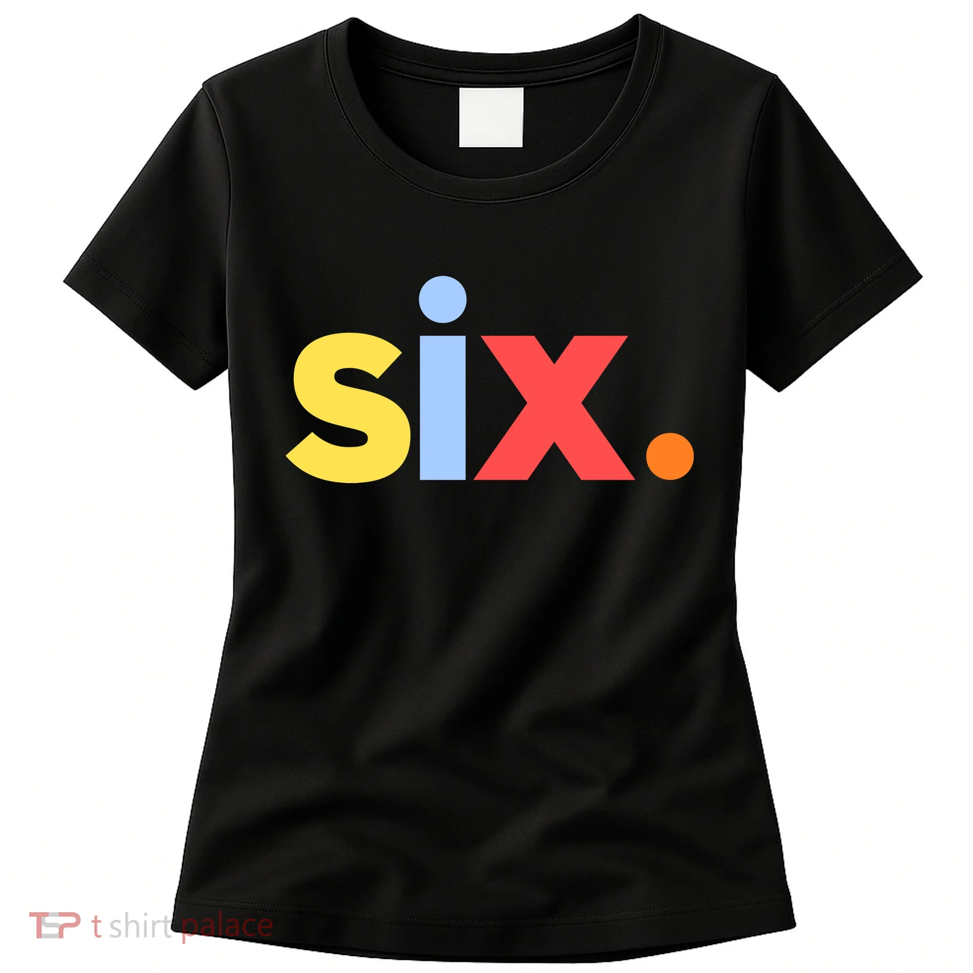 6th Birthday, Six Age 6 Gift Women's T-Shirt