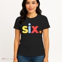 6th Birthday, Six Age 6 Gift Women's T-Shirt thumb 4