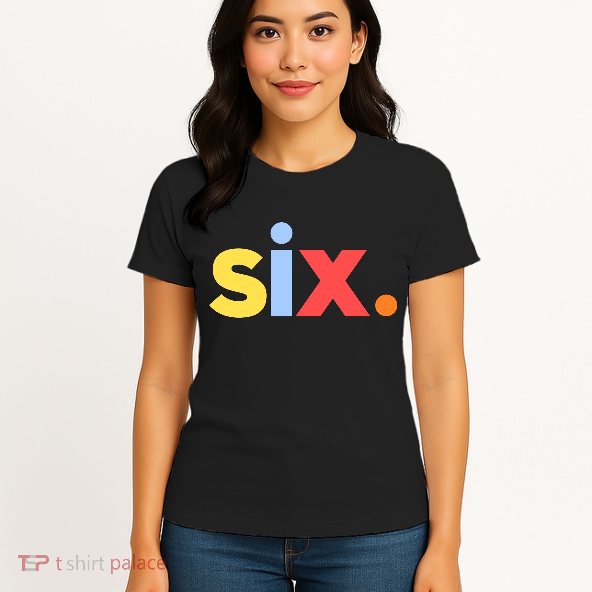 6th Birthday, Six Age 6 Gift Women's T-Shirt