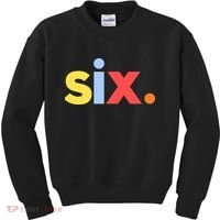 6th Birthday, Six Age 6 Gift Kids Sweatshirt thumb 0