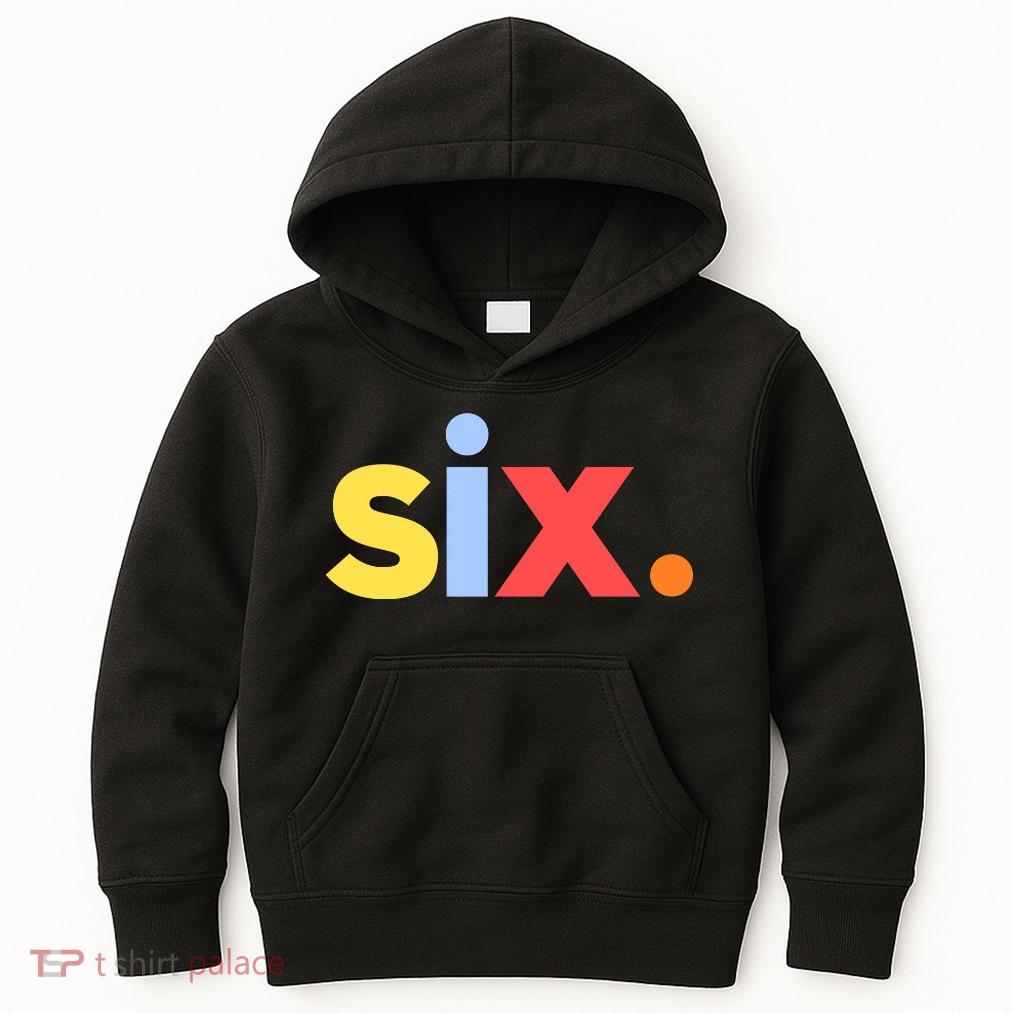 6th Birthday, Six Age 6 Gift Kids Hoodie