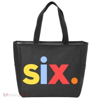 6th Birthday, Six Age 6 Gift Tote Bag