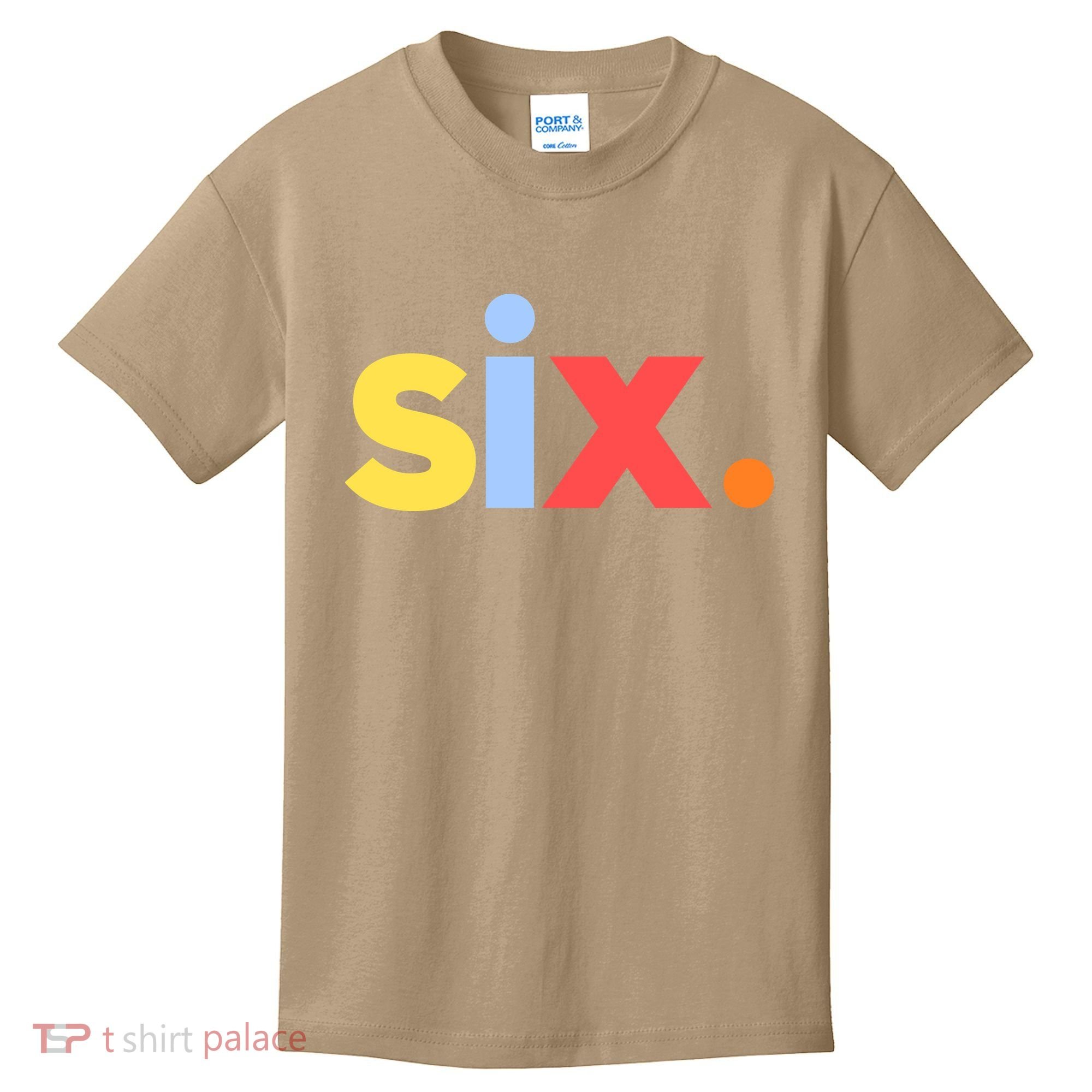 6th Birthday, Six Age 6 Gift Kids T-Shirt