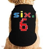 6th Birthday Six Year Old Gift Sixth Number 6 Doggie Tank thumb 0