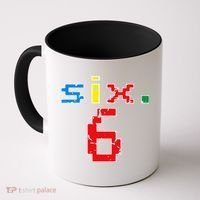 6th Birthday Six Year Old Gift Sixth Number 6 Coffee Mug thumb 0