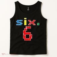 6th Birthday Six Year Old Gift Sixth Number 6 Tank Top thumb 2