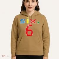 6th Birthday Six Year Old Gift Sixth Number 6 Hoodie thumb 5