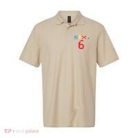 6th Birthday Six Year Old Gift Sixth Number 6 Polo thumb 0