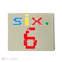 6th Birthday Six Year Old Gift Sixth Number 6 Mousepad thumb 0