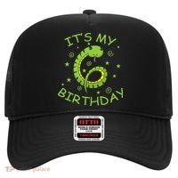 6th Birthday Snake As Number Child Hat thumb 0