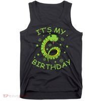 6th Birthday Snake As Number Child Tank Top thumb 0