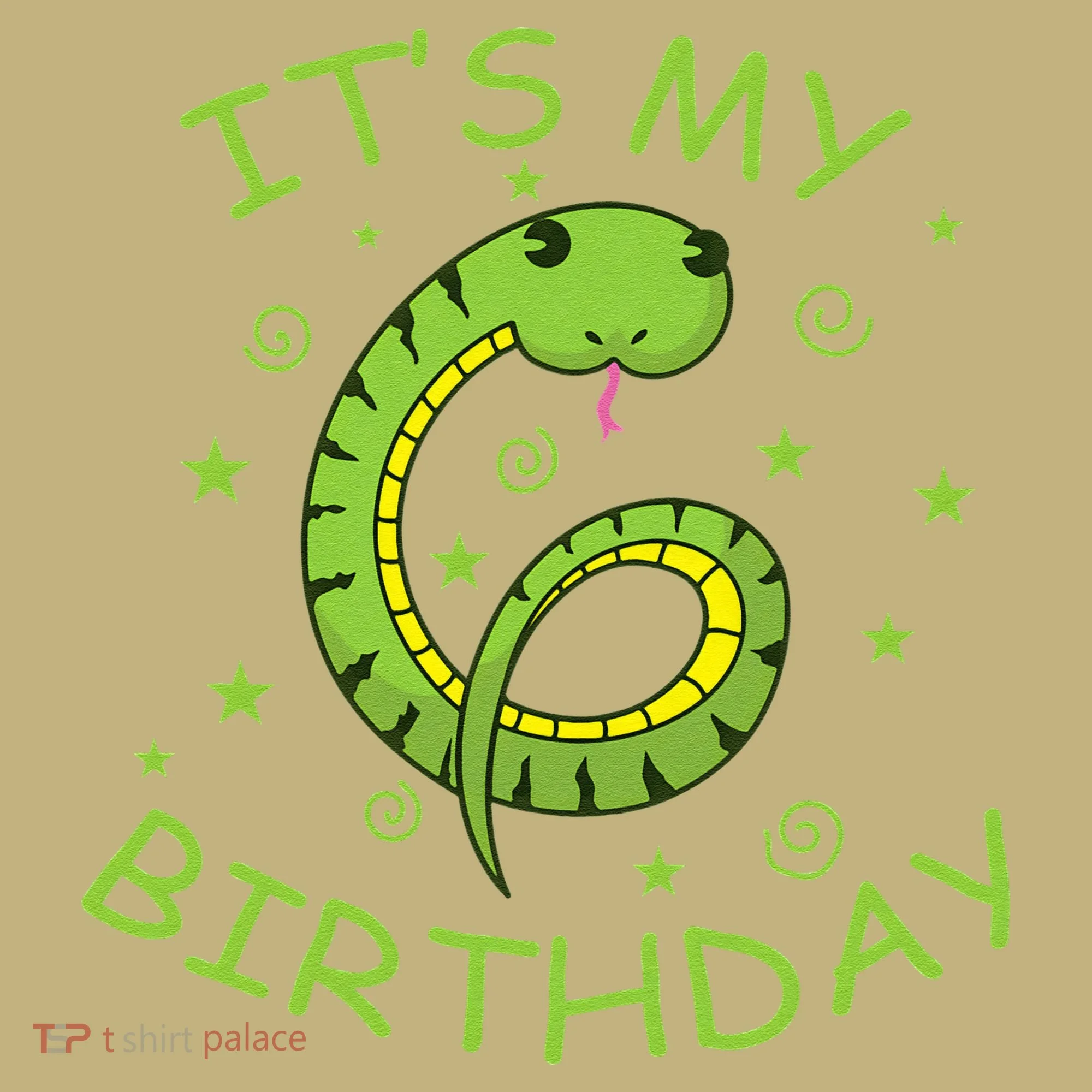 6th Birthday Snake As Number Child Hoodie