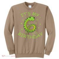 6th Birthday Snake As Number Child Sweatshirt thumb 0