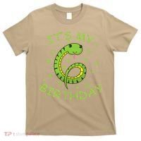6th Birthday Snake As Number Child T-Shirt thumb 0