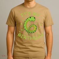 6th Birthday Snake As Number Child T-Shirt thumb 3